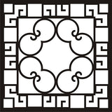 Simple Moustache Pattern Decorative Wall Tile Grid