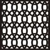 Circular Pattern Decorative Wall Tile Grid